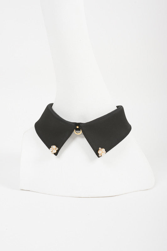 Noir Satin Collar - Fräulein Kink
 - 4