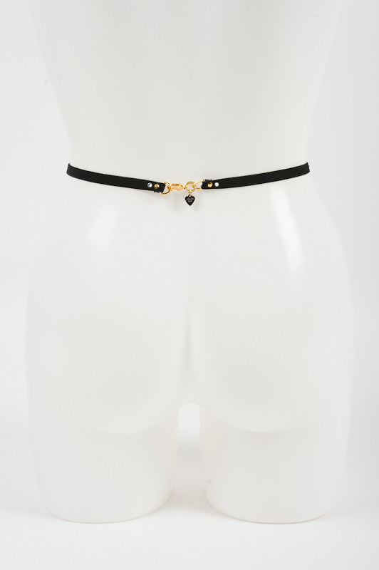 Patent Leather natural Waist Belt