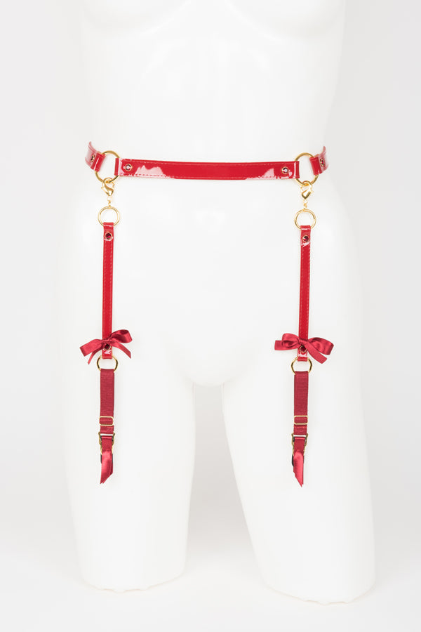Red Hot Garter Belt Frulein Kink Red Hot Garter Belt Frulein Kink
