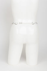 Bianco Garter Belt