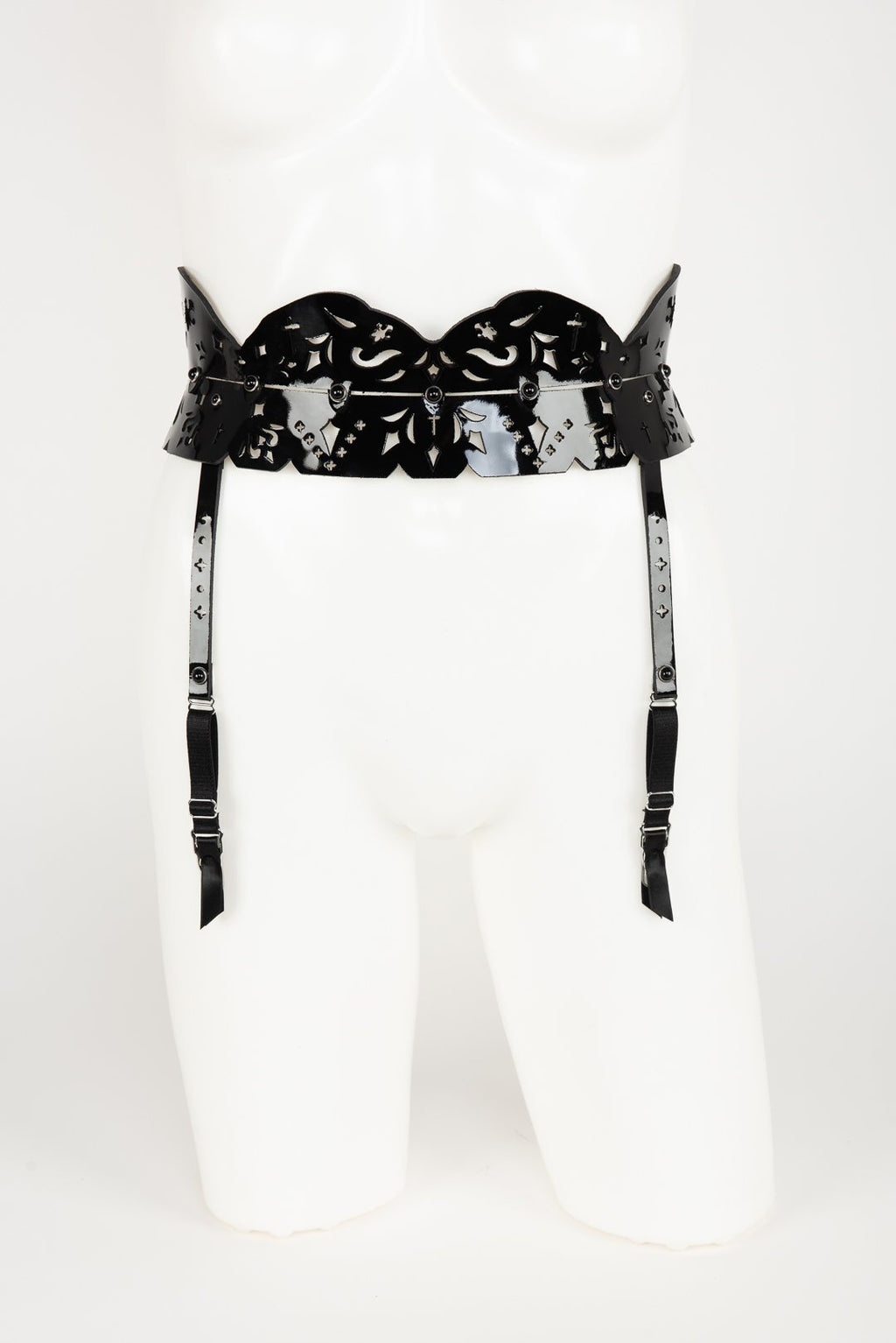 Nero Skinny Garter – Fräulein Kink
