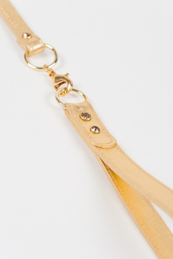 Champagne Leather Lead - Fräulein Kink
 - 8