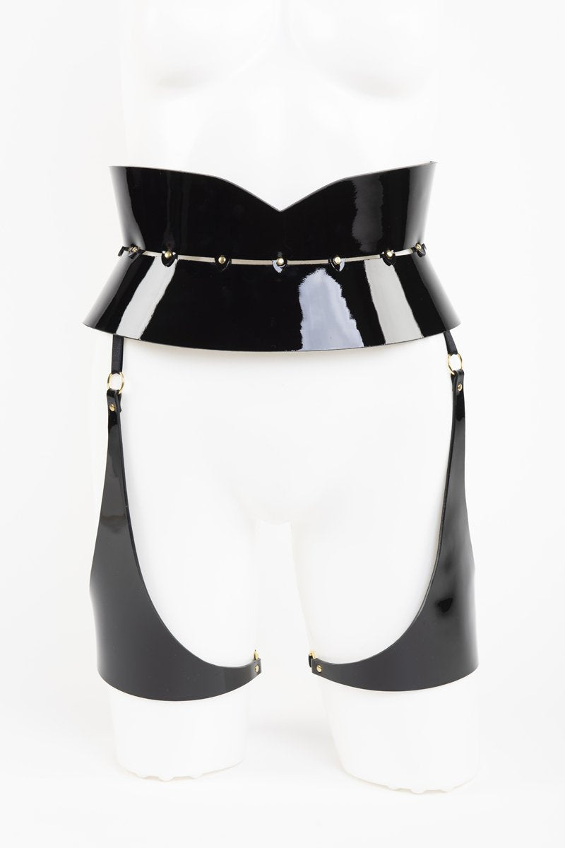 Leone Waist Belt Garter  Frulein Kink