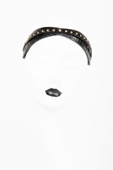 Buy Fraulein Kink Black Crocco Headband Online