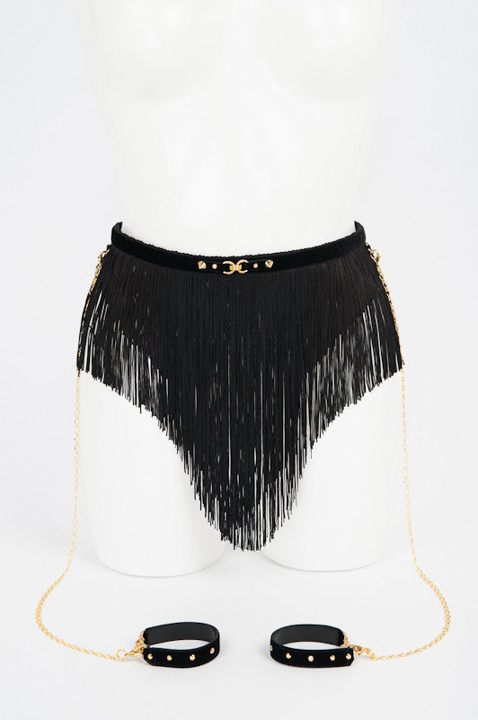 Noir Bondage Skirt - Fräulein Kink
 - 1