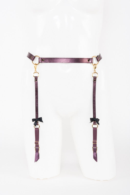 Violet Garter Belt - Fräulein Kink Private Access
 - 1