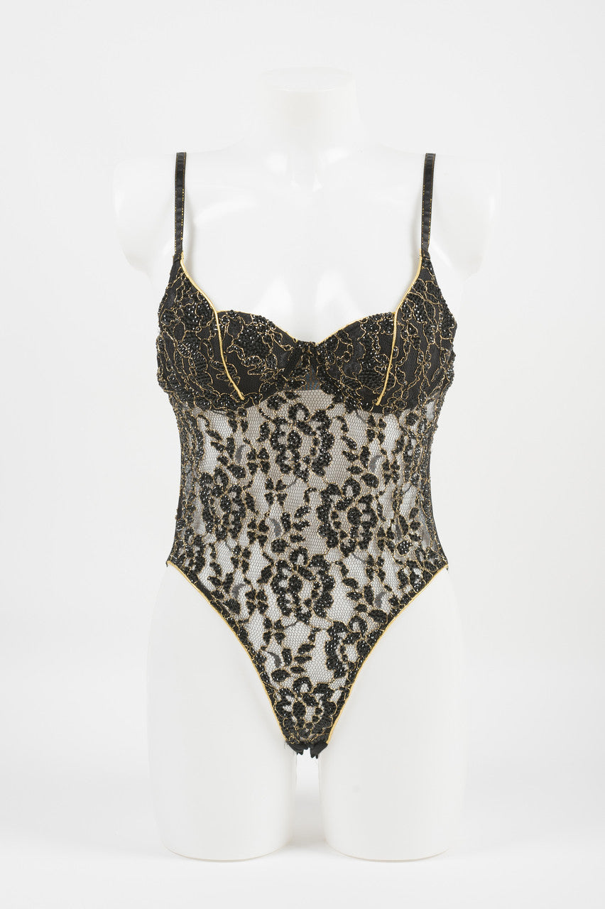 Black BLVD 5th Avenue Bodysuit - Fräulein Kink
 - 3