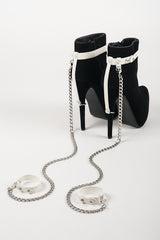 Ivory Python Heel Restraints - Fräulein Kink
 - 9