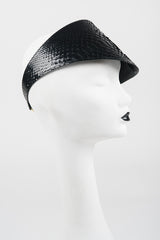 Ebony Python Visor - Fräulein Kink
 - 6