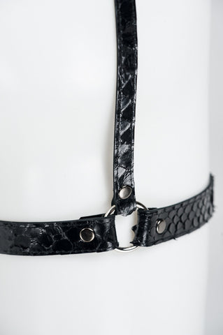 Ebony Garter Belt