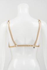 Golden Python Bra Harness - Fräulein Kink
 - 5