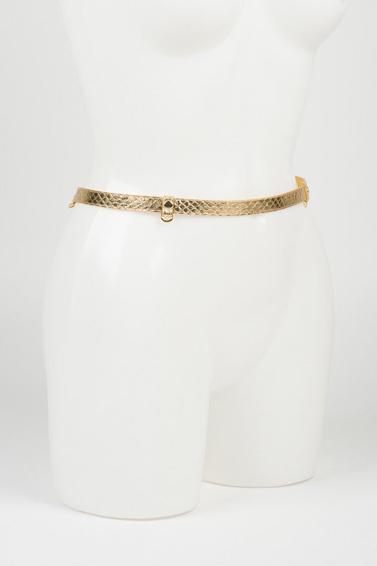 Golden Python Belt - Fräulein Kink
 - 2