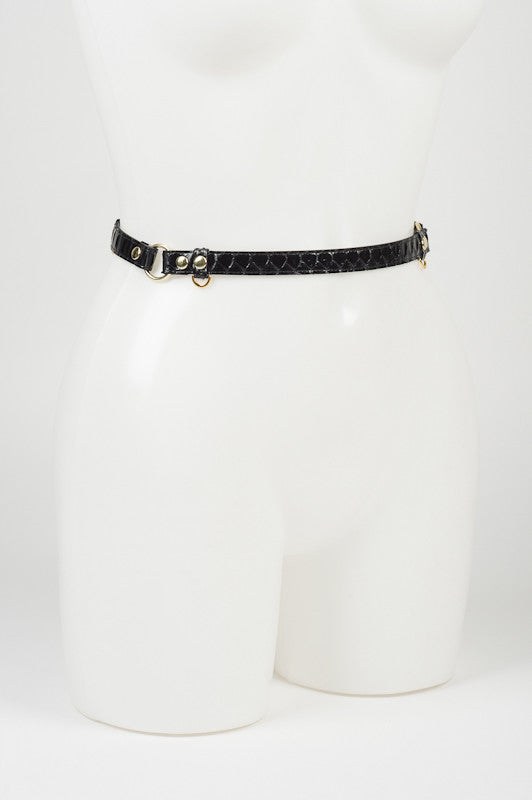 Luxe Python Belt - Fräulein Kink
 - 2