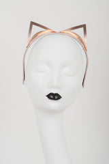 Lolita Rose Gold Kitten Headband - Fräulein Kink
 - 4