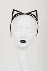 Nénette Black Kitten Headband - Fräulein Kink
 - 3