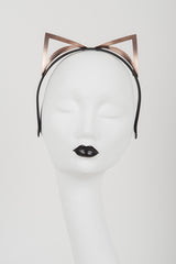 Nénette Rose Gold Kitten Headband - Fräulein Kink
 - 3