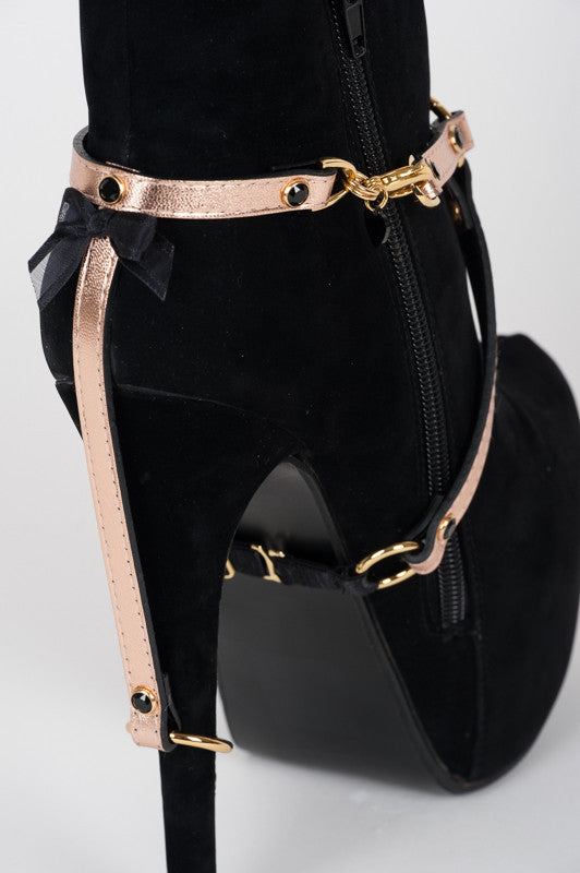 Topaz Heel Cuffs - Fräulein Kink
 - 2