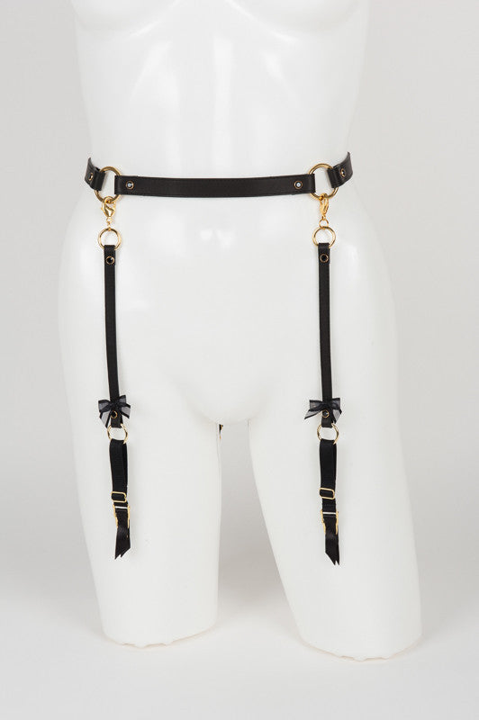 Onyx Garter Belt - Fräulein Kink
 - 1
