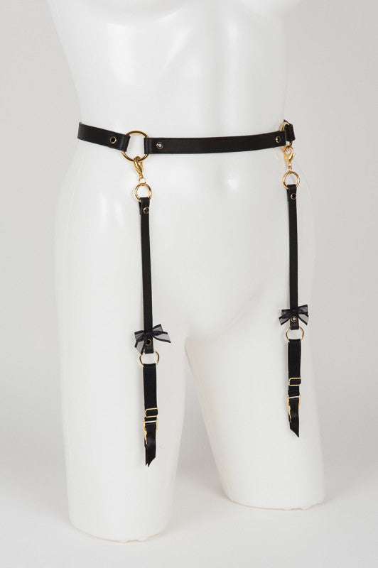 Onyx Garter Belt Frulein Kink Onyx Garter Belt Frulein Kink