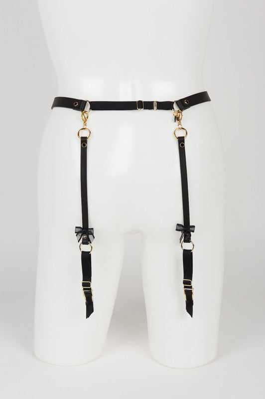 Onyx Garter Belt - Fräulein Kink
 - 5