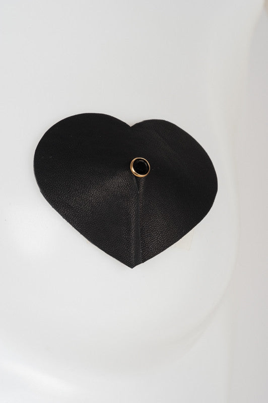 Onyx Heart Pasties - Fräulein Kink
 - 3
