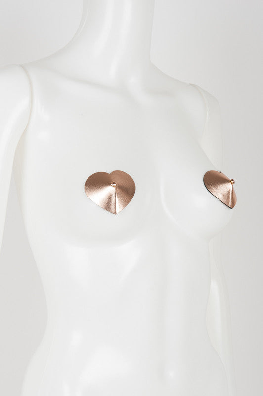 Lolita Silver Heart Pasties - Fräulein Kink
 - 2
