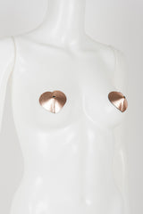 Topaz Heart Pasties - Fräulein Kink
 - 3