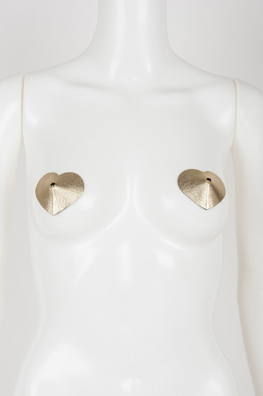 Oro Heart Pasties - Fräulein Kink
 - 1