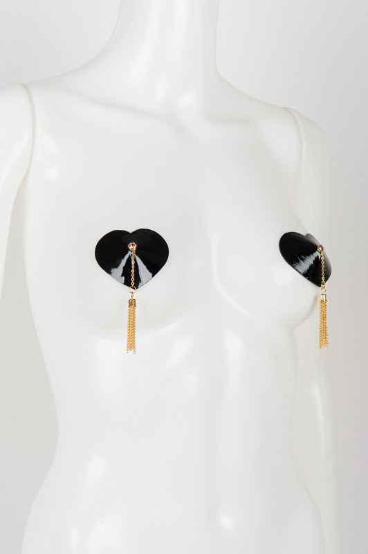 Nènette Heart Single Pasties - Fräulein Kink
 - 3