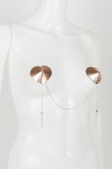 Lolita Silver Double Heart Pasties - Fräulein Kink
 - 3