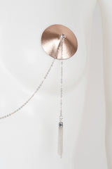 Lolita Silver Double Chain Pasties - Fräulein Kink
 - 2