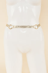 Gold Lace Garter Belt - Fräulein Kink
 - 7