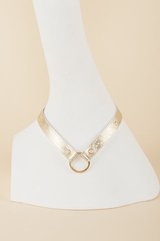 Gold Lace Collar