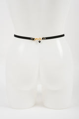 Patent Leather natural Waist Belt