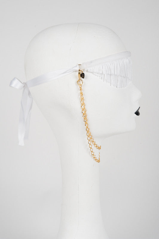 White Wedding Blindfold - Fräulein Kink
 - 9