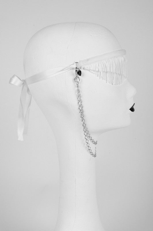 White Wedding Blindfold - Fräulein Kink
 - 4