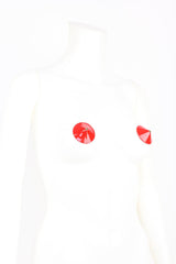 Roja Red Patent Pasties by Fraulein Kink