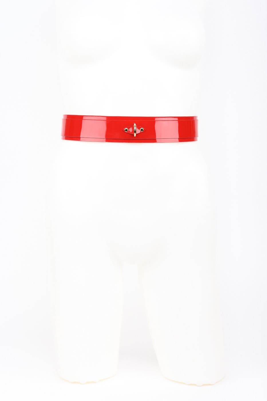 Roja Belt Red Patent Leather by Fraulein Kink