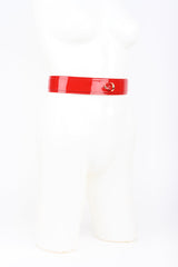 Roja Belt Red Patent Leather by Fraulein Kink