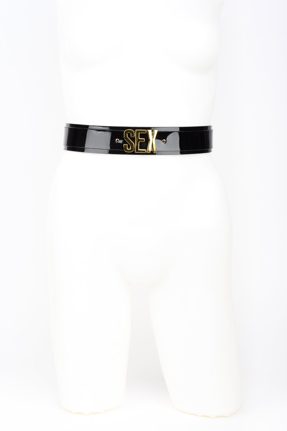 Gold Letter Waist Belt Garter Frulein Kink Gold Letter Waist Belt Garter Frulein Kink