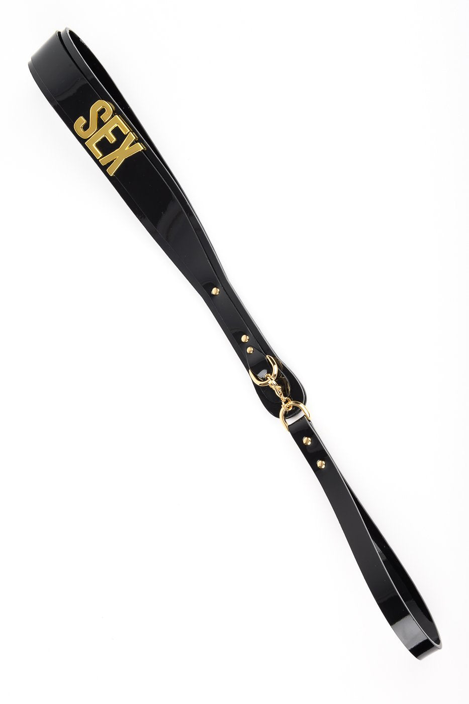 Sex Paddle in Black and Gold By Fraulein Kink
