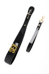 Sex Paddle in Black and Gold By Fraulein Kink