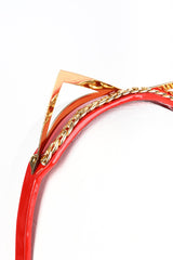 Roja Kitten Ear Headband in Red Patent Leather by Fraulein Kink 