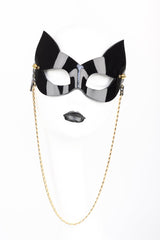 Fraulein Kink Rica Kitten Sunglasses with Chain