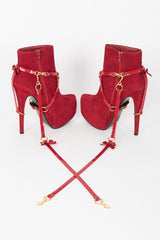 Red Hot Heel Restraints