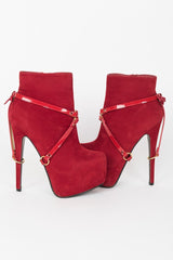 Red Hot Heel Fesseln