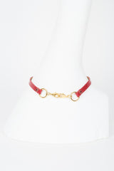 Red Hot Skinny Collar