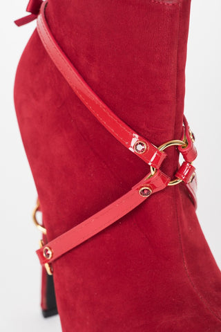 Red Hot Heel Cuffs