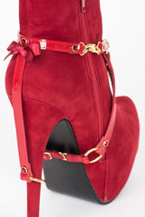 Red Hot Heel Restraints