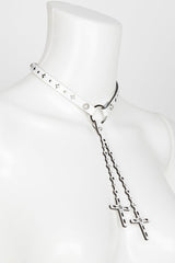 Bianco Rosary Choker